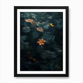 Rizwanakhan The Last Flower 13 Art Print