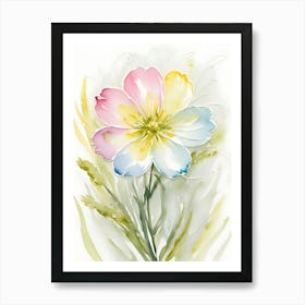 Special Watercolor Flower Art Print