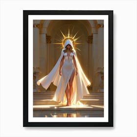 Angel Of Light Art Print