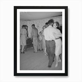 At The Square Dance, Pie Town, New Mexico By Russell Lee Art Print