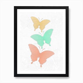 Light Butterflies Art Print