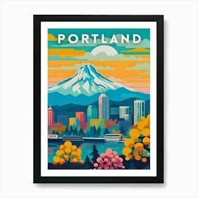 Portland Travel Art Print