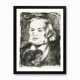 Portrait Of Richard Wagner (1900), Pierre Auguste Renoir Art Print