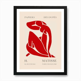 H Matisse 7 Art Print