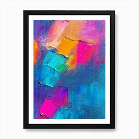 Abstract Colorful Painting 1 Art Print