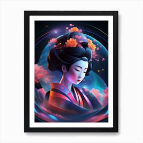 Geisha 65 Art Print