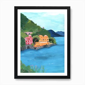 Ocean Blue Art Print