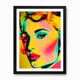 Payal Dev Colourful Pop Art Art Print