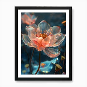 Lotus Flower 10 Art Print