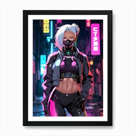 Cyberpunk, Cyberpunk Art, Cyberpunk Art, Cyberpunk Art, Cyberpunk Art Art Print