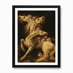 'Horses Of Hell' Art Print