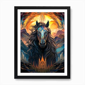 Horse Of The Sun Art Print