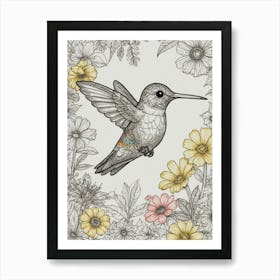 Hummingbird 41 Art Print