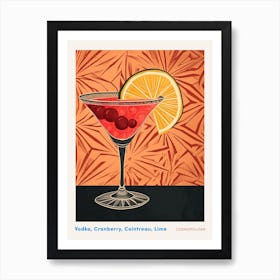 Cosmopolitan Art Deco Poster Art Print