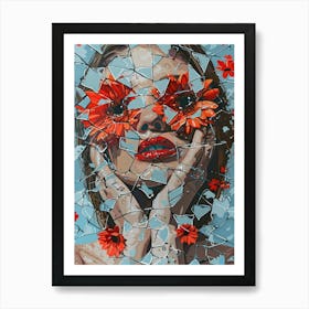 'Shattered' 2 Art Print