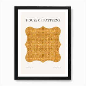 Tile Pattern Poster 65 Art Print