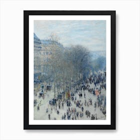 Boulevard Des Capucines, Claude Monet Art Print