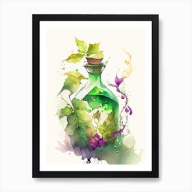 Poison Ivy Potion Pop Art 2 Art Print