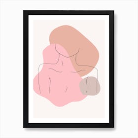 Abstract Portrait Modern Art Print