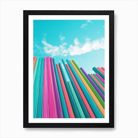 Rainbow Pipe Dream Art Print