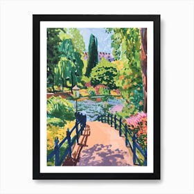 Regent S Park London Parks Garden 2 Painting Art Print