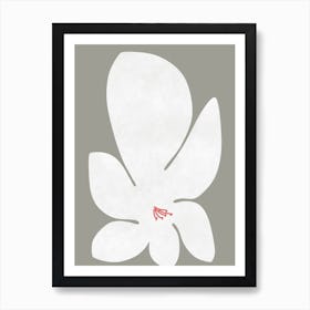 White Lily Art Print