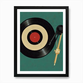 Vinyl Record 4 Art Print