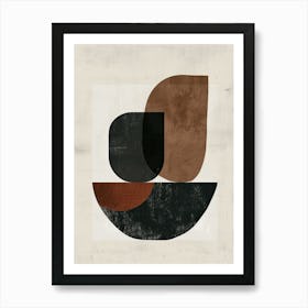 Saintme Stone Park Bauhaus Minimalist Art Print