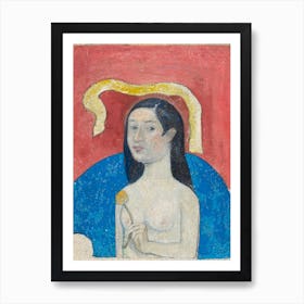 Portrait Of The Artist’S Mother (Eve), Paul Gauguin Art Print