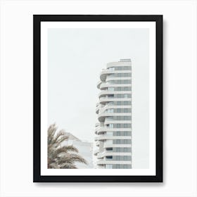 Beach Skyscraper Art Print