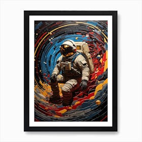 Space Man Art Print