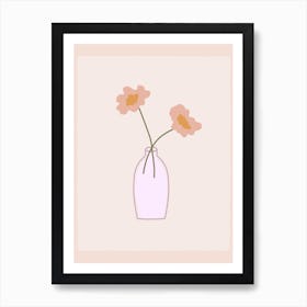 Cut Flowers Art Print