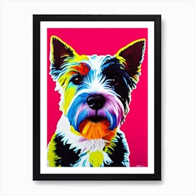 West Highland White Terrier Andy Warhol Style Dog Art Print