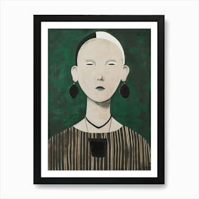 Asian Woman 29 Art Print