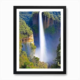 Fitzroy Falls, Australia Majestic, Beautiful & Classic (2) Art Print