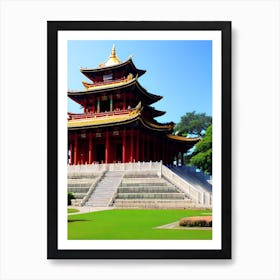 Chinese Pagoda Art Print