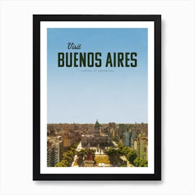 Visit Buenos Aires Art Print