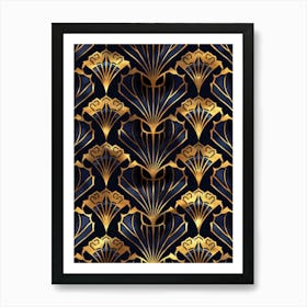 Deco Wallpaper 3 Art Print