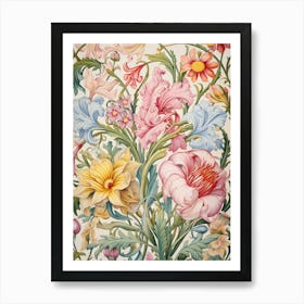 Floral Painting Art Print