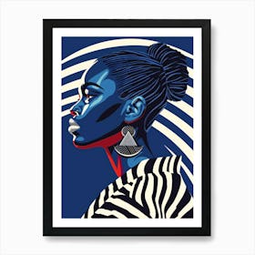 African Woman 135 Art Print