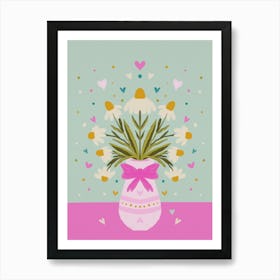 Flower Vase Art Print