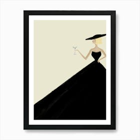 Art Deco Woman Poster