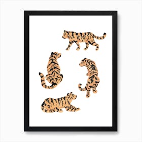 Tigers Art Print