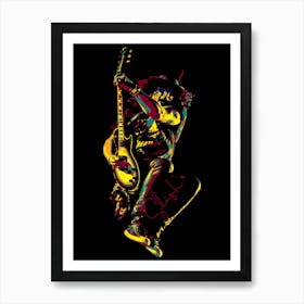 Slash Musician Legend Art Print