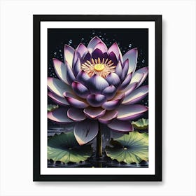 Lotus Flower 10 Art Print