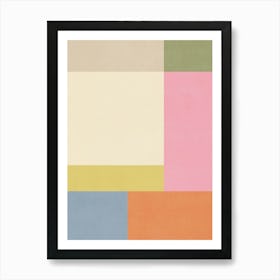 Abstract Shapes 01 98 Art Print