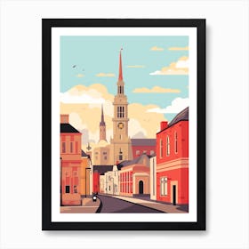 Denmark 1 Travel Illustration Art Print