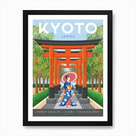 Kyoto Japan Art Print