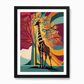 Giraffe Art Print