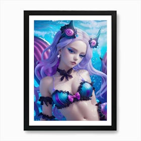 Mermaid -Reimagined 11 Art Print